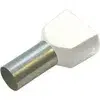 Tuljak izolirani, dupli 0,5/8mm, bijeli (100)