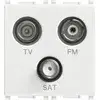 24601 | PLANA_TV_SAT Prikljucnica TV-SAT, zavrsna, VIMAR PLANA