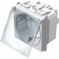 VM11PT-P | Uticnica SCHUKO+KS+Pokrov 2P+E 16A 250V 2M PT
