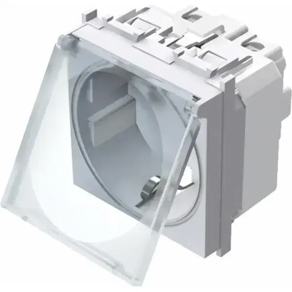 VM11PT-P | Uticnica SCHUKO+KS+Pokrov 2P+E 16A 250V 2M PT