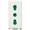14203 | 2P+E 16A P17/11 outlet white