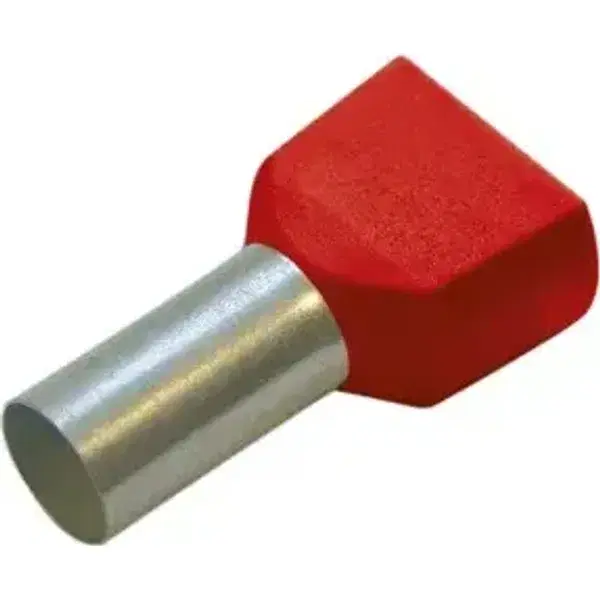 Tuljak izolirani, dupli 1/10mm, crveni (100)