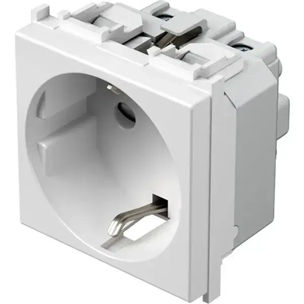 VM10PW-P | Uticnica Schuko+ks 2P+E 16A 250V 2M PW