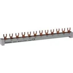 Busbar systems for distribution cabinets
